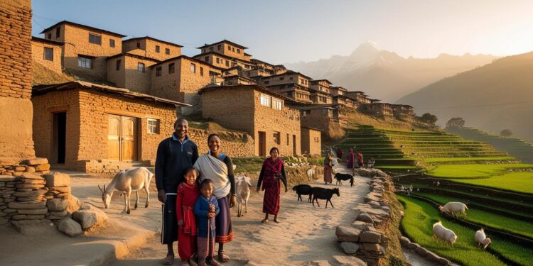 nepali village